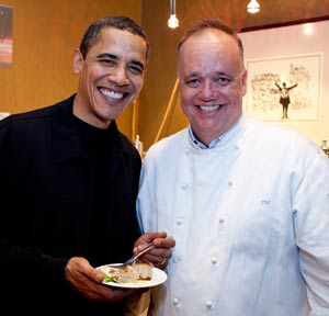 Tony Mantuano and The President of USA Tony Mantuano and The President of USA