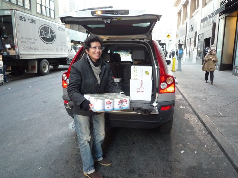 Deliverying at Eataly