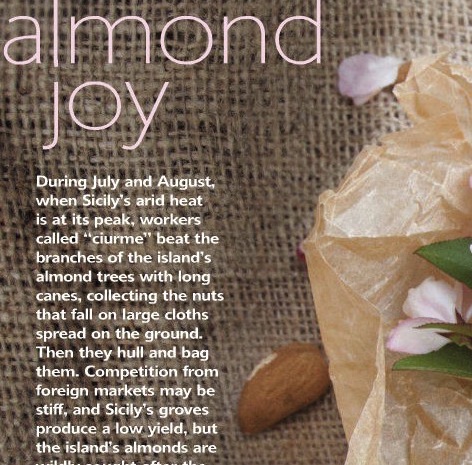 almond joy Almonds in La Cucina Italiana