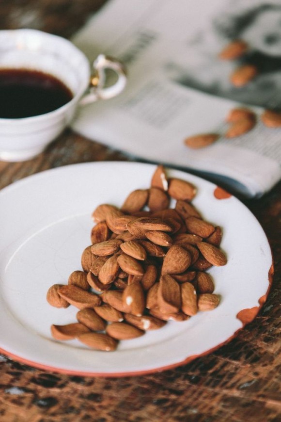 Almonds and Coffee Almonds and Coffee