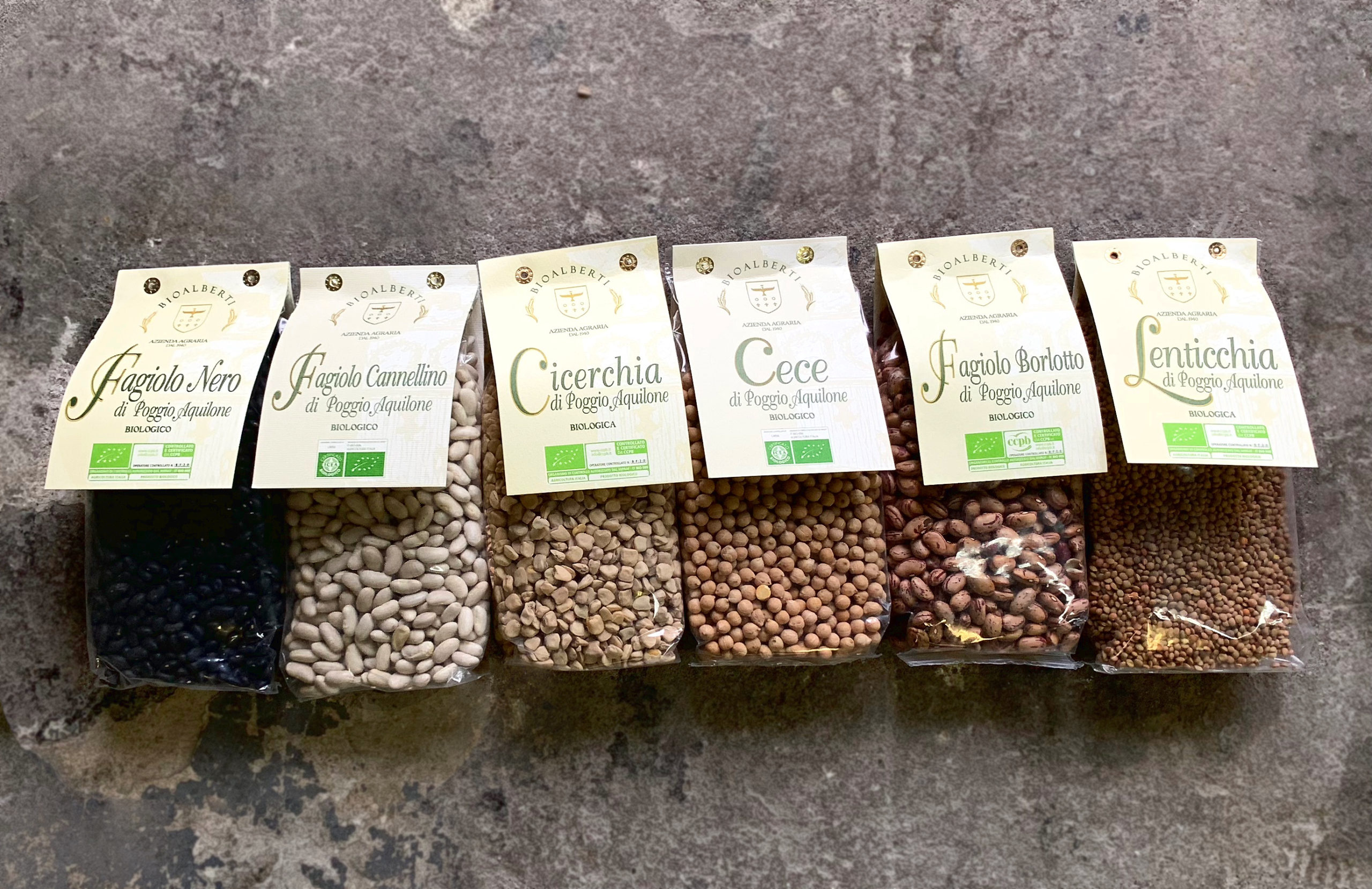 Bio Alberti beans Gustiamo Umbria organic