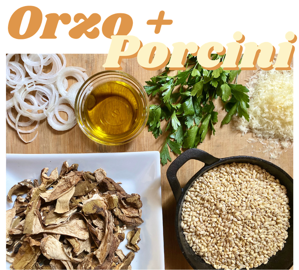 Porcini Orzo Recipe Gustiamo Italy's Best Foods