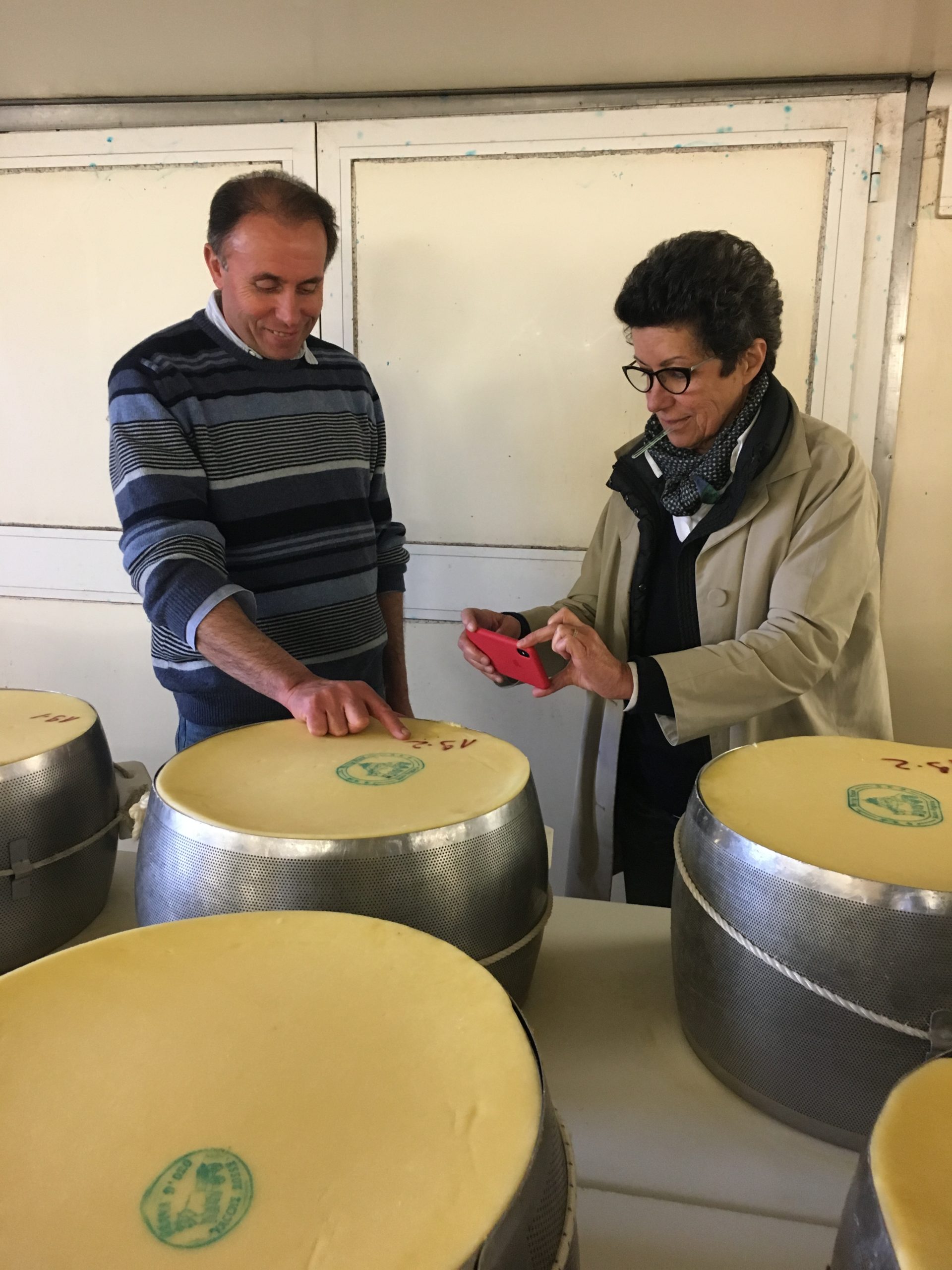 Vacche rosse cheese making how it's made