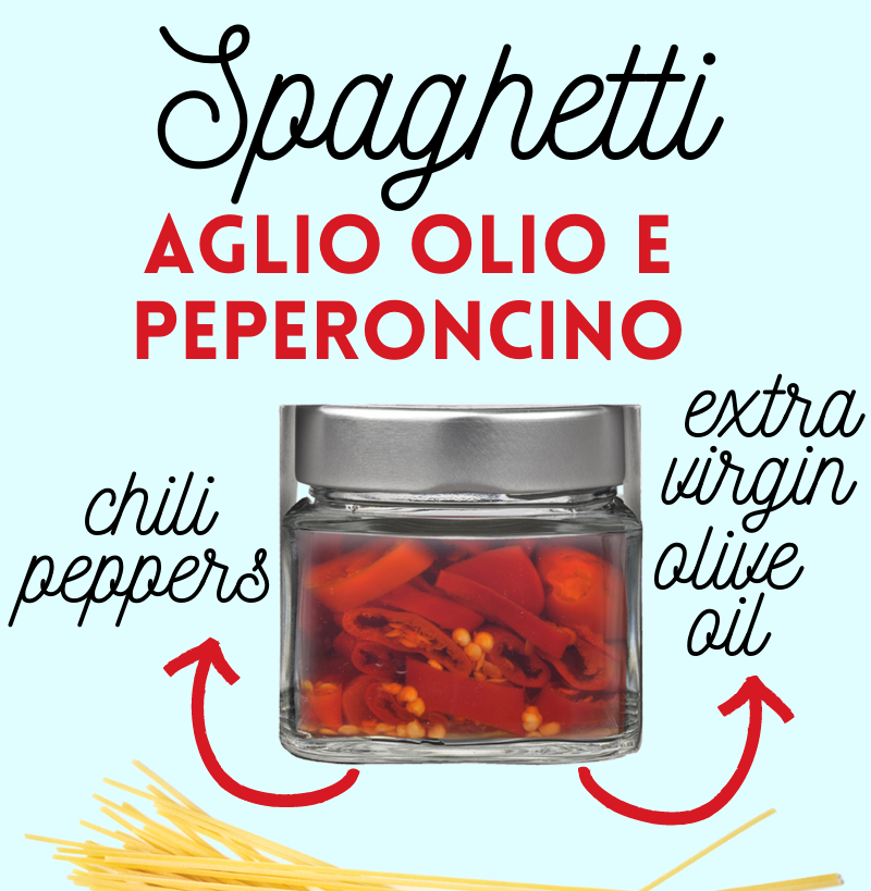 Gustiamo spaghetti aglio olio e peperoncino