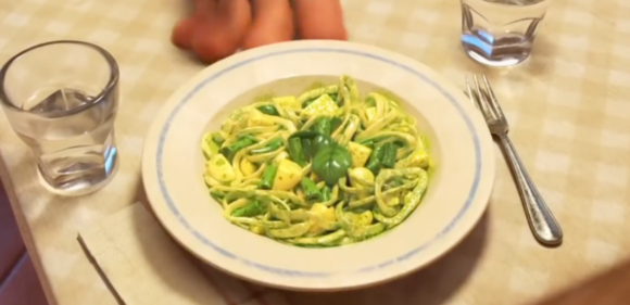 Luca Trenette al Pesto Genovese 