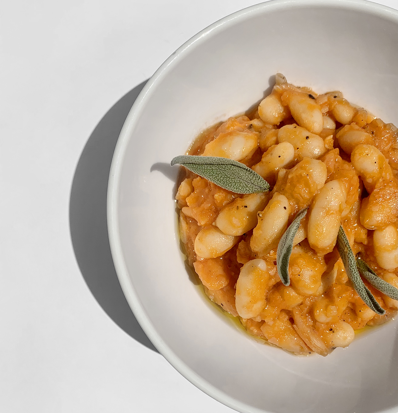 Fagioli all'Uccelletto cannellini beans