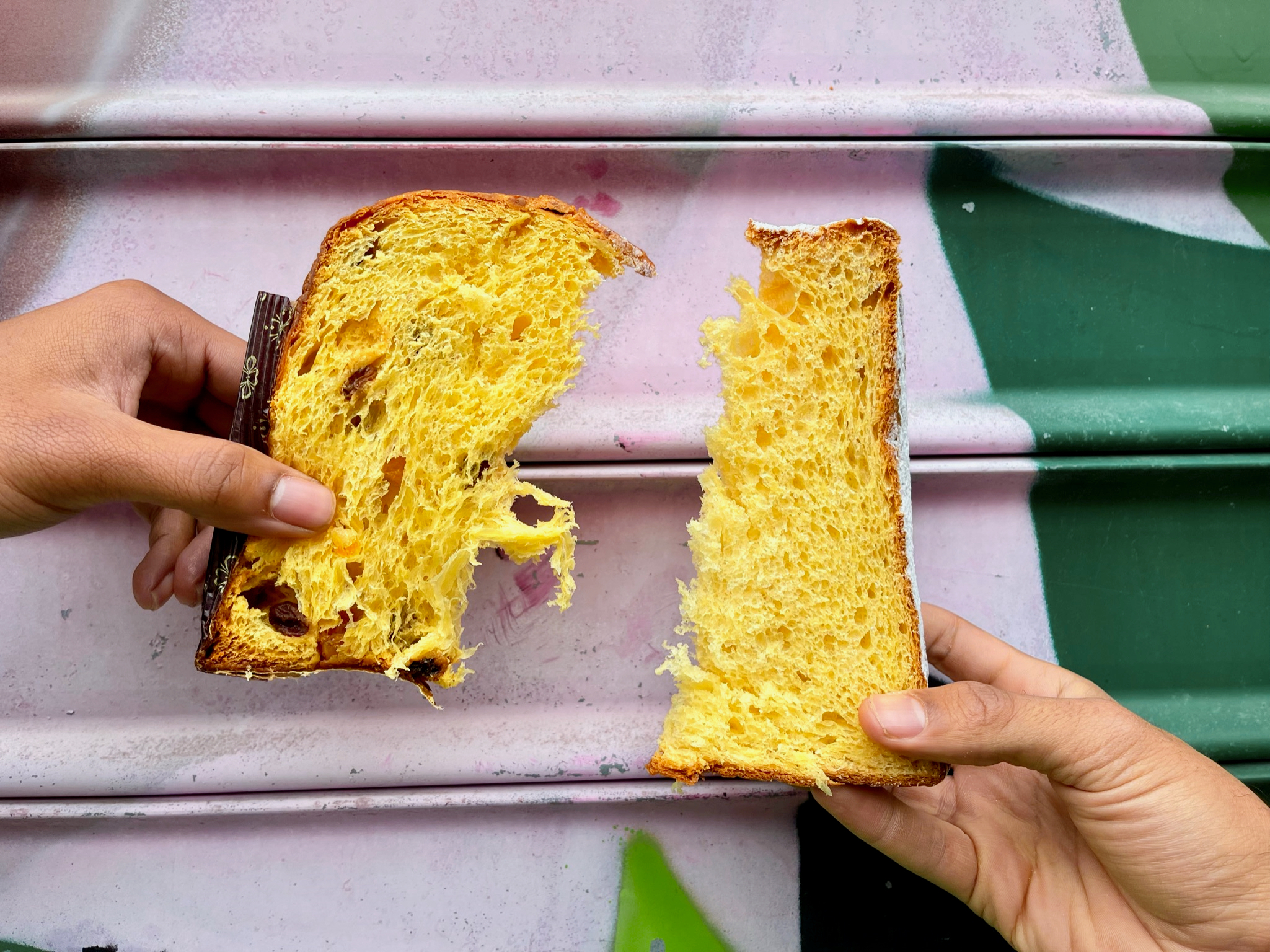 Panettone and Pandoro holiday cakes by Master pastry chef Luigi Biasetto