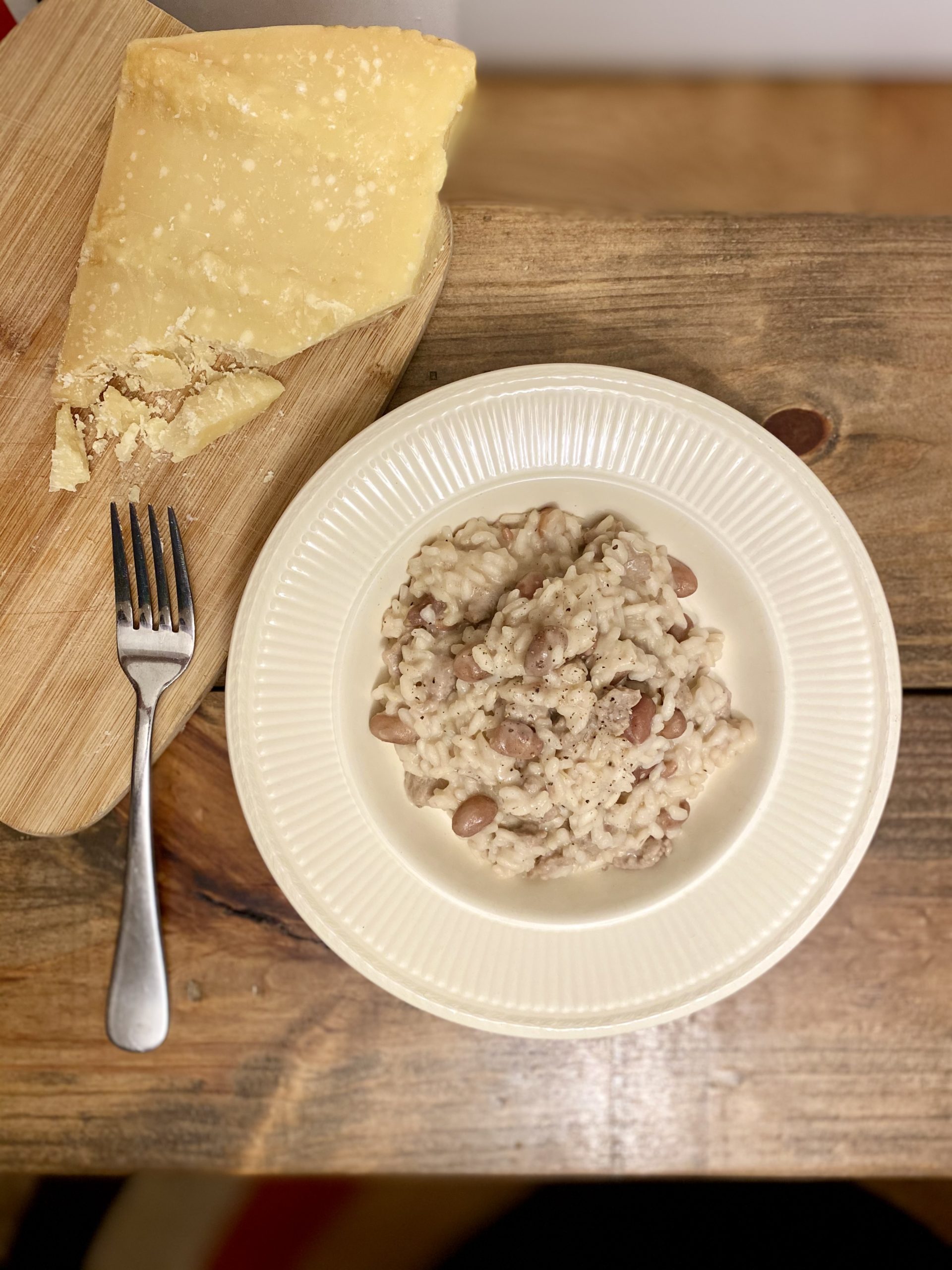 Marcella Hazan Risotto Recipe Sausage Borlotti