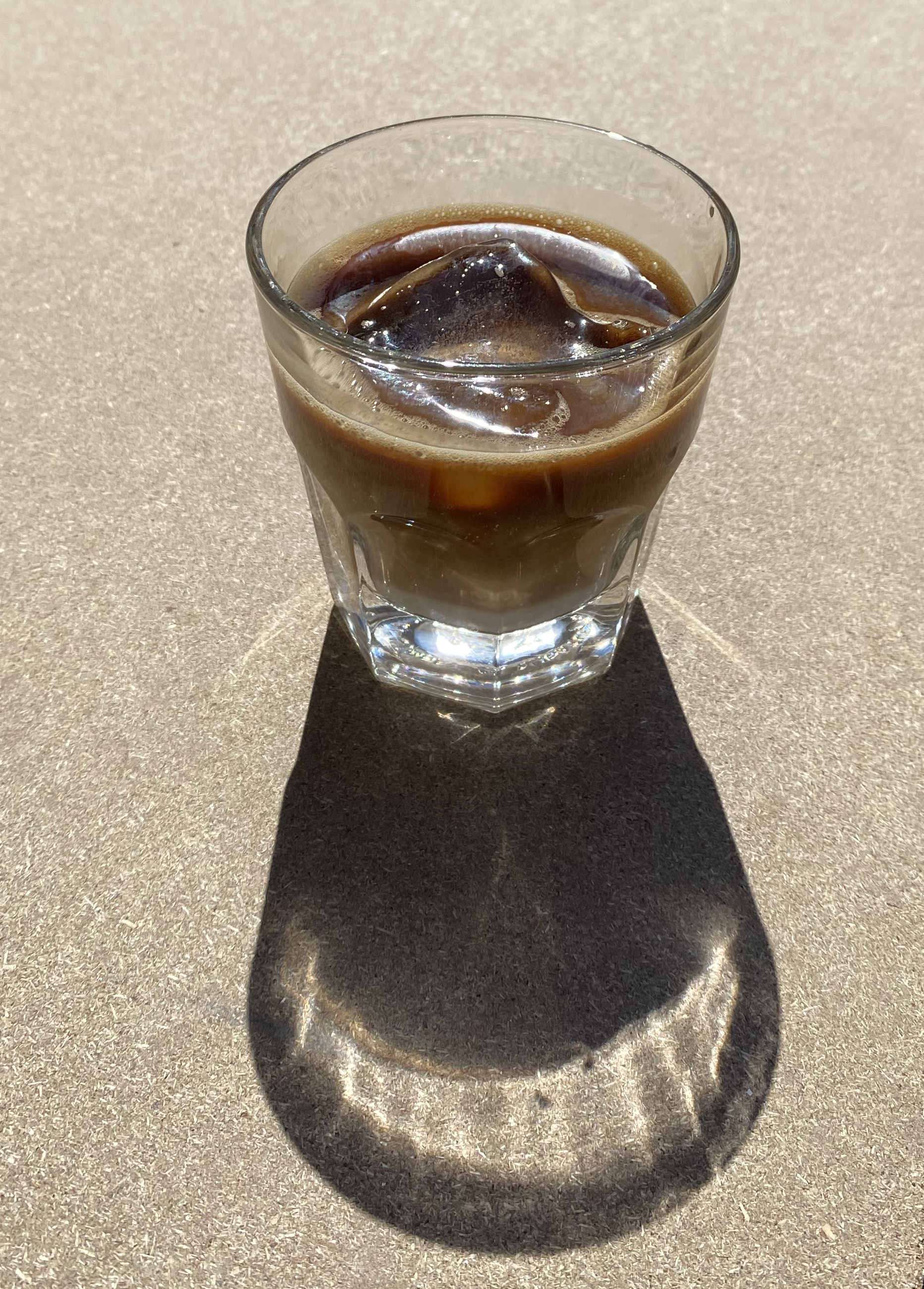 caffe leccese iced coffee almond milk puglia