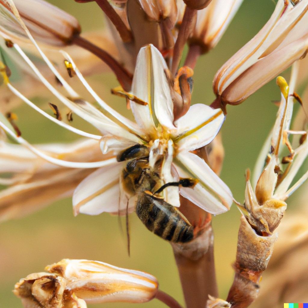 Asphodel flower