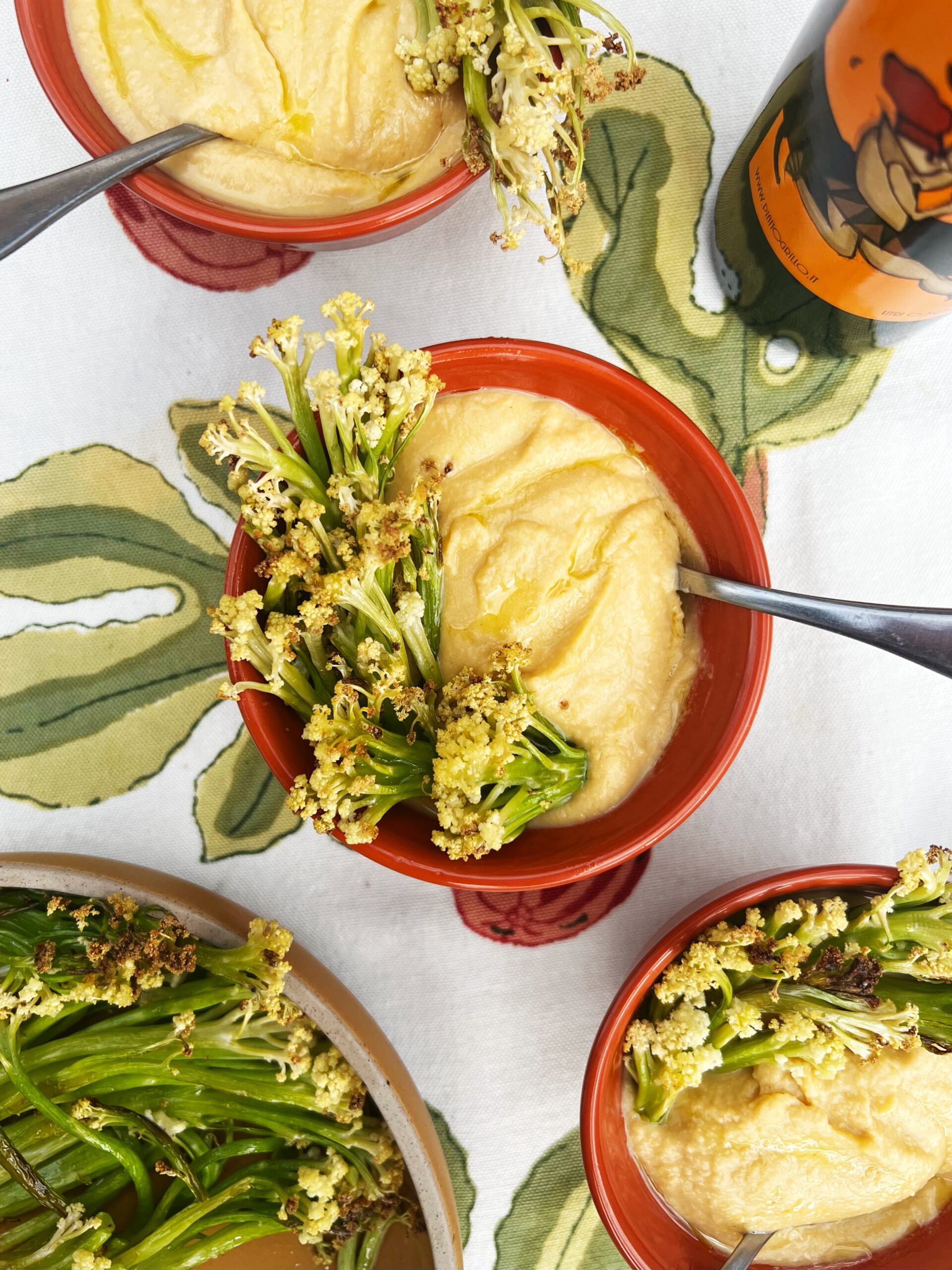 Corrado Assenza’s Chickpea Puree with Seasonal Vegetables