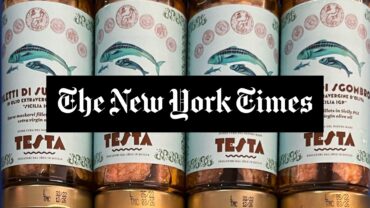 New York Times testa conserve sgombro sugarello mackerel
