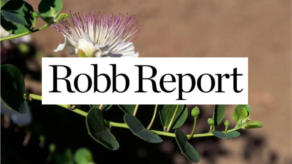 La Nicchia Capers in Robb Report