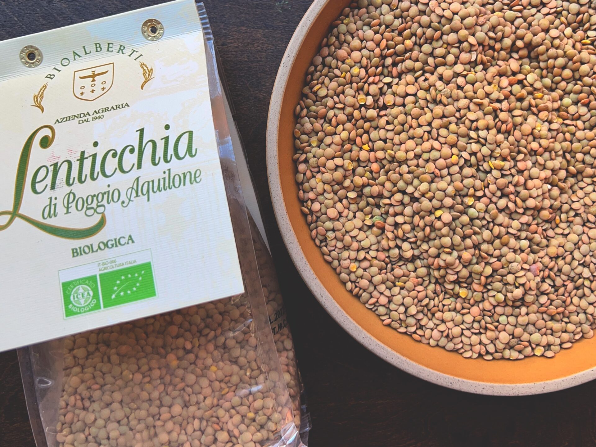 bio alberti lentils lenticchie