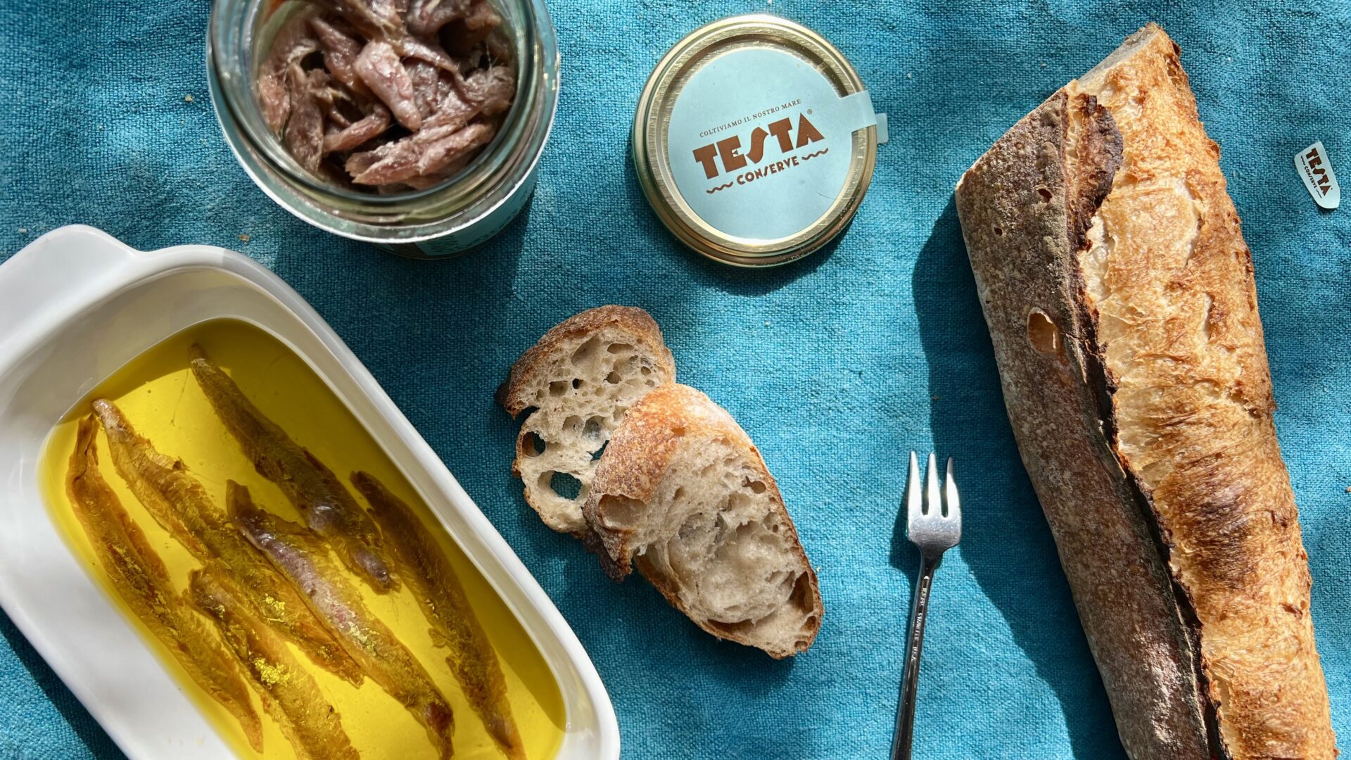 testa conserve anchovies in extra virgin olive oil