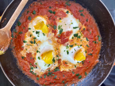 eggs in purgatory corbarino tomatoes