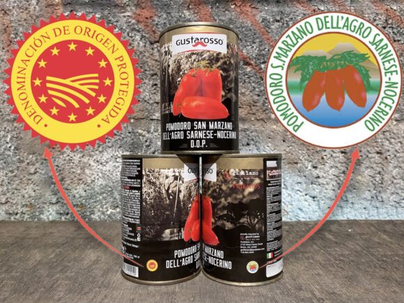 gustarosso dop san marzano tomatoes cans 