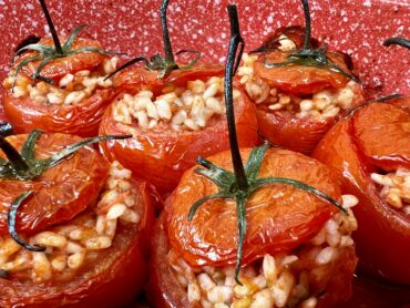 pomodori ripieni di riso vialone nano
