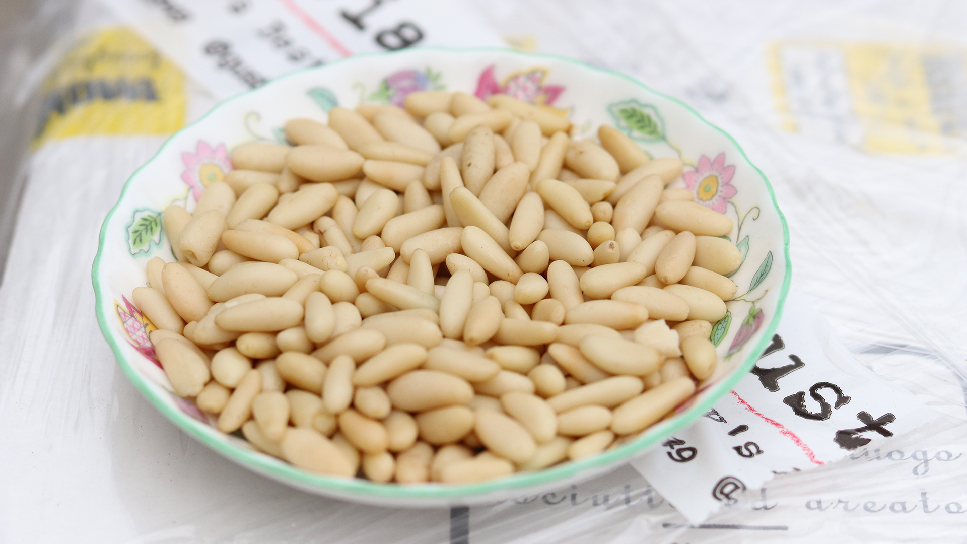 italian pine nuts Pinole roberto panizza