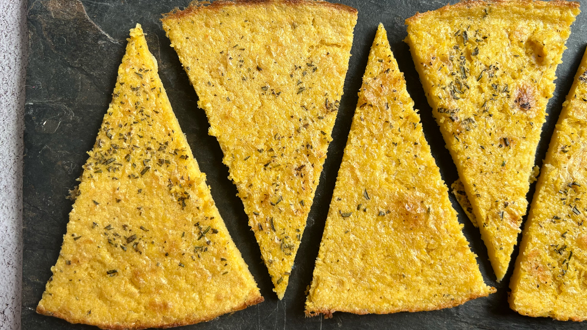 farinata homemade bio alberti chickpea flour