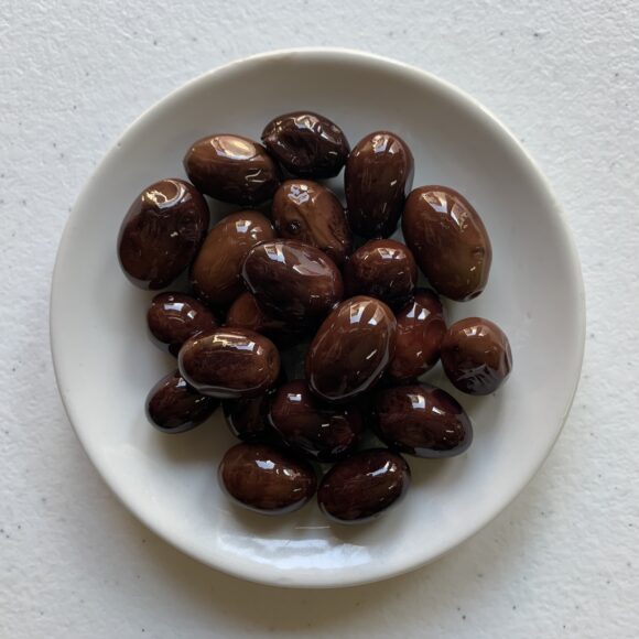 are black olives really black? leccino are
