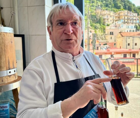 amalfi coast colatura is a pantry staple