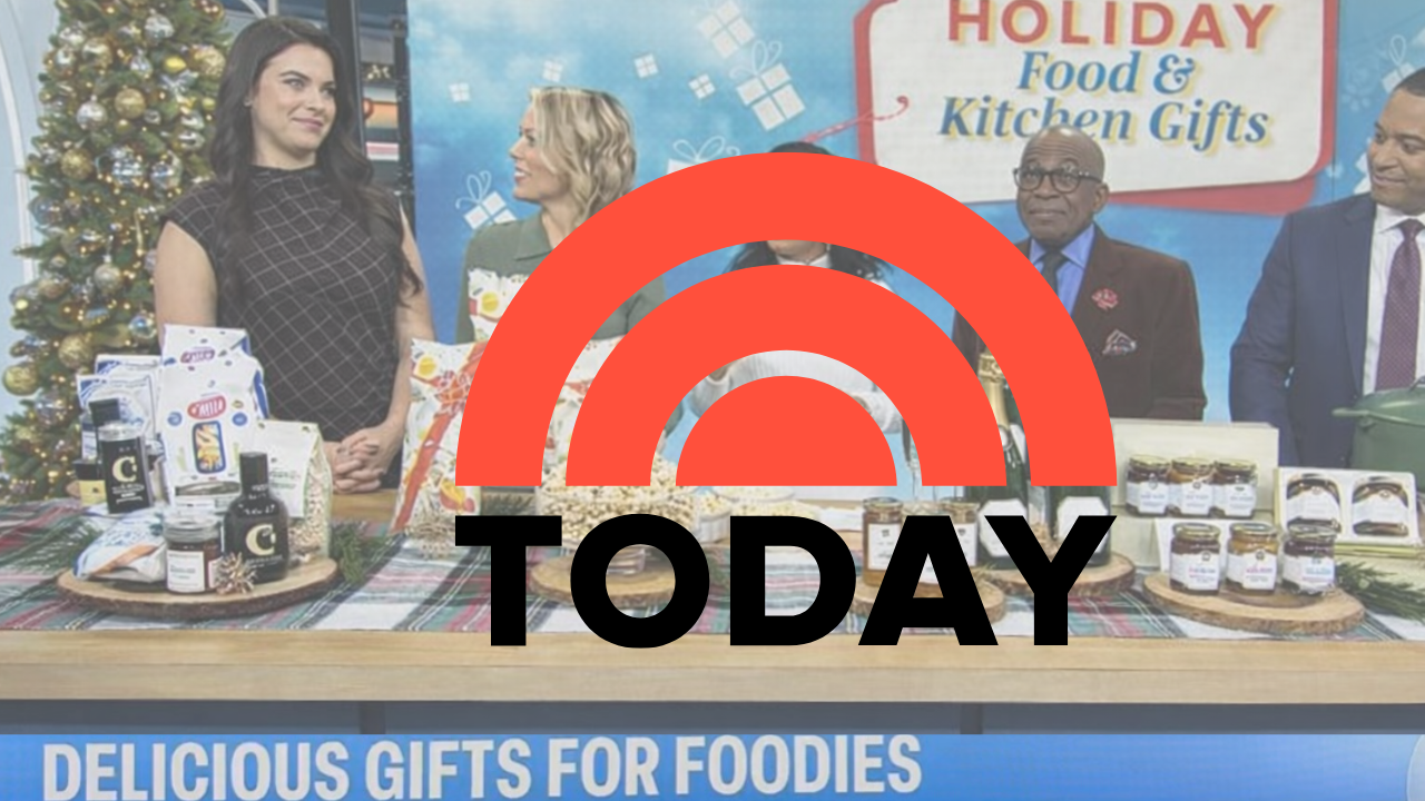 Gustiamo Cena a Casa Italian gift box featured on the Today Show with Elena Besser